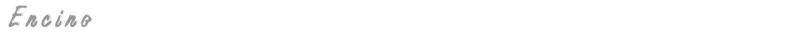 Encino font preview